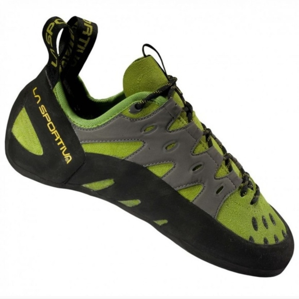 La Sportiva Tarantulace Men's Green Climbing Shoe - Durable Performance